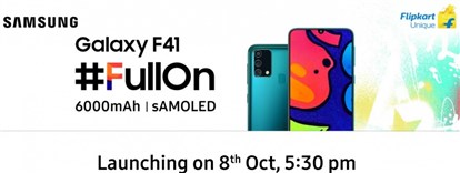 تاریخ عرضه، طراحی و مشخصات فنی  گوشی جدید Galaxy F41  سامسونگ فاش شد